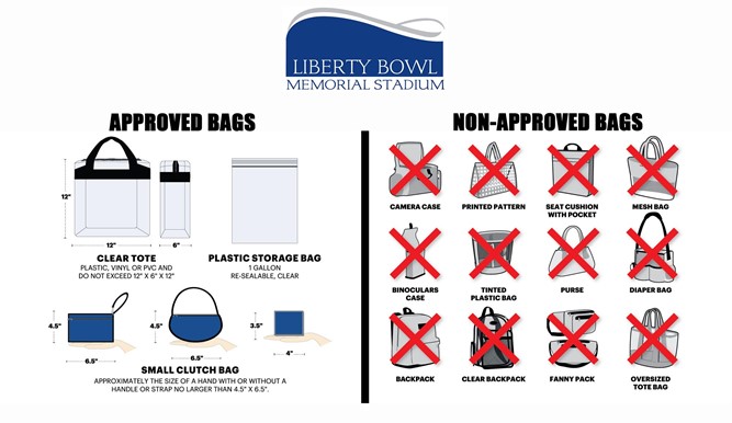 CLEAR BAG POLICY